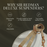 Sir Redman – Bretels Y-Model Lichtbruin