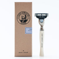 Captain Fawcett Mach 3 Hand Crafted Safety Razor