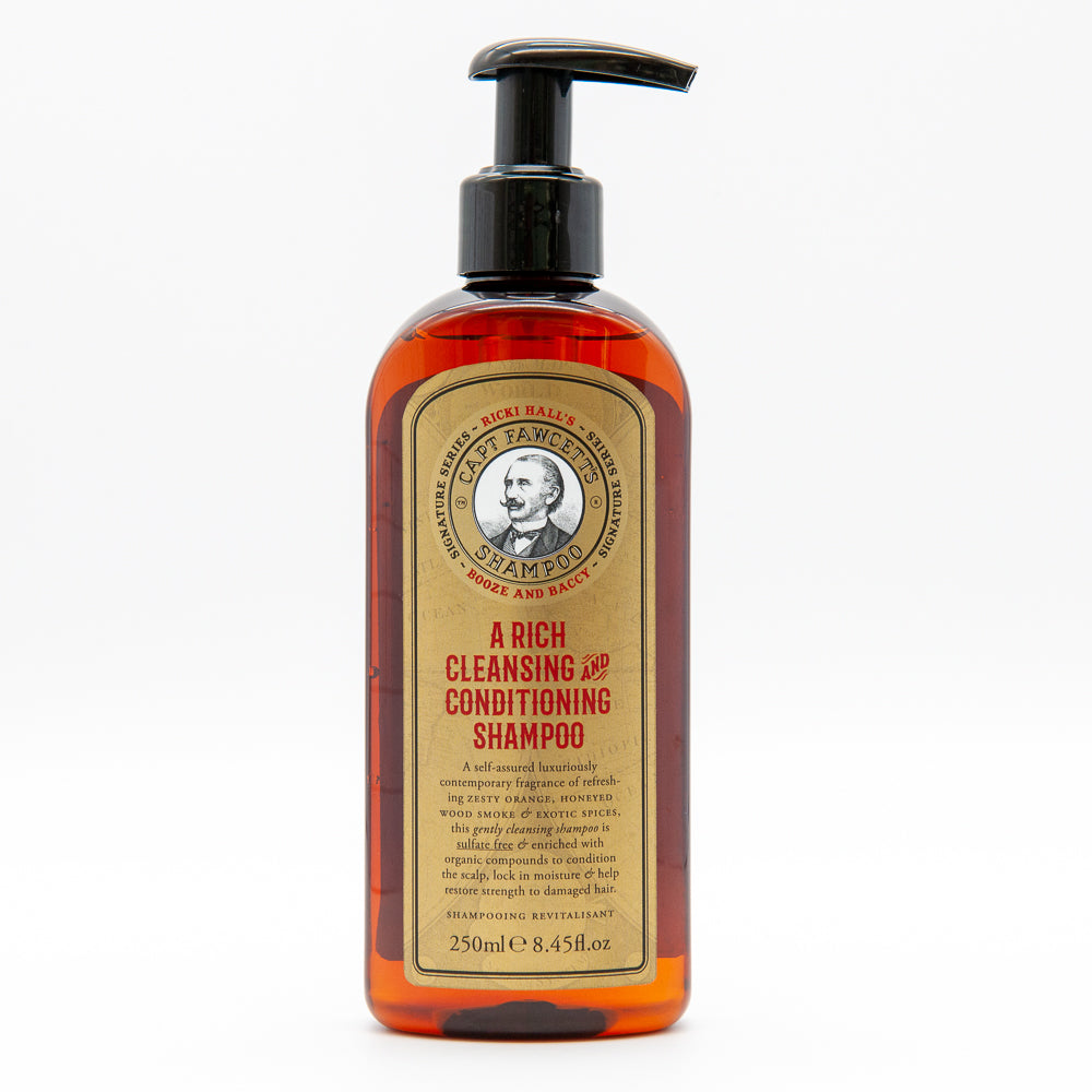 Captain Fawcett Shampoo Booze & Baccy (Large)