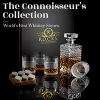 ROCKS – Whiskey Decanteerset met Glazen & Koelstenen