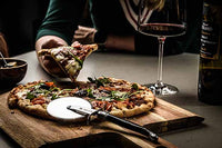 PREMIUM LINE PIZZASNIJDER ZWART - LAGUIOLE