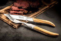 LUXURY LINE VORK SET 6 OLIJFHOUT – Laguiole