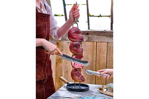 Forged -CHURRASCO GRIJPTANG - set 4