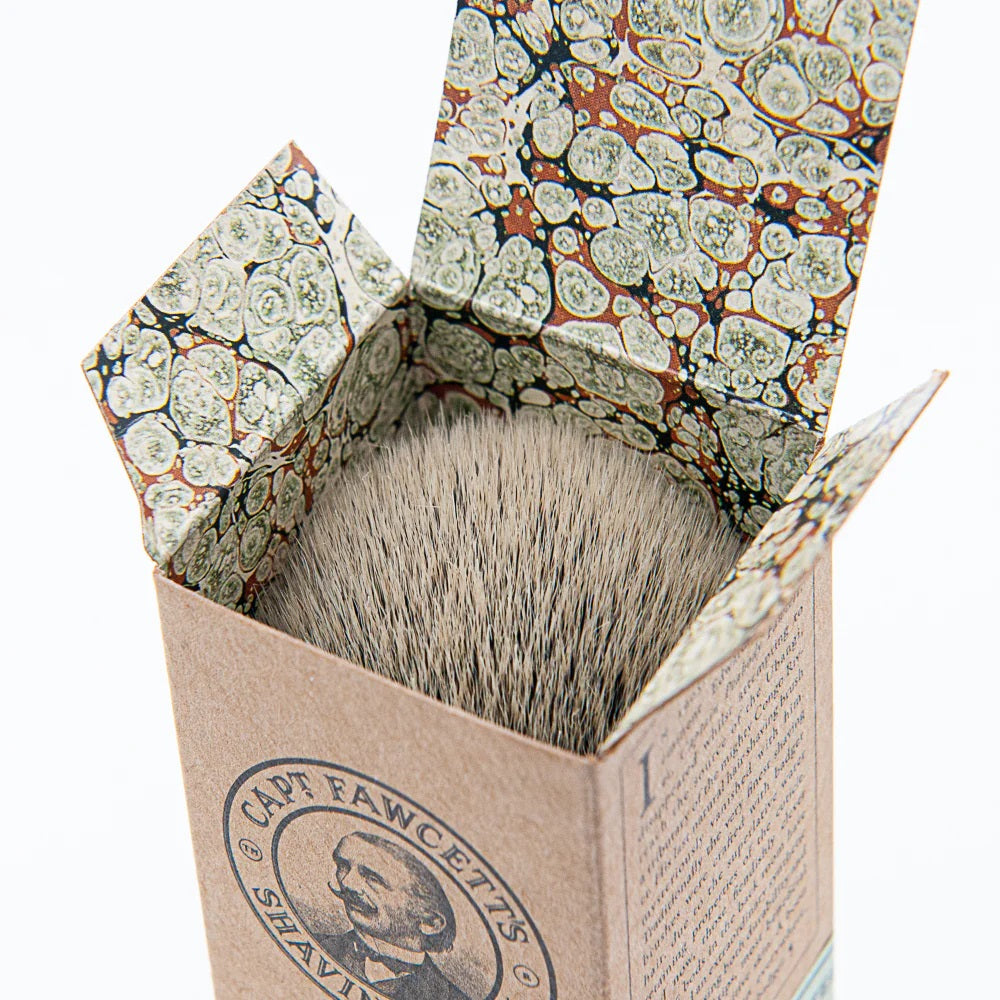 Captain Fawcett Shaving Brush Faux Badger