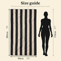 Misona – Biologische Strandhanddoek 90x180cm