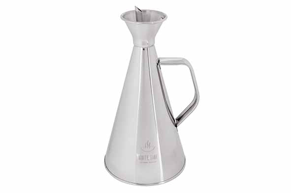 WHITE FIRE - Oliedispenser 500 ml RVS