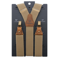 Sir Redman – Bretels Y-Model Lichtbruin