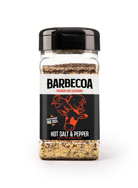 Barbecoa Hot Salt & Pepper – 250g