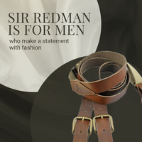 Sir Redman – Bretels Y-Model Bruin