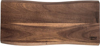 PREMIUM LINE KAASMESSENSET 5PCS ZWART MET SERVEERPLANK ACACIA