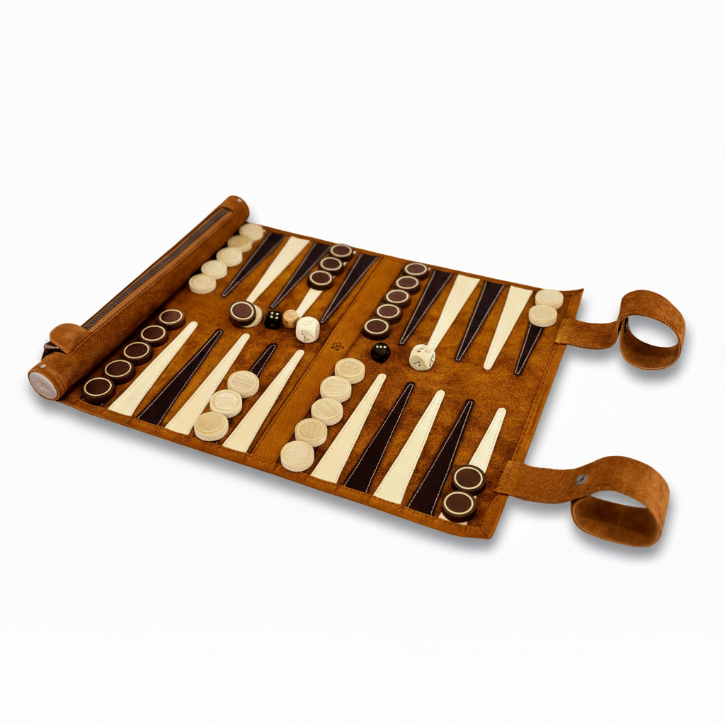Melia - Backgammon om te rollen - Whiskey