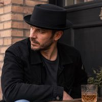Pork Pie Cotton - Black