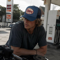 Trucker Cap  Engine  - Blue/ Blue