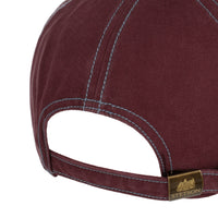 Baseball Cap Vintage Distressed - Light Blue/Red