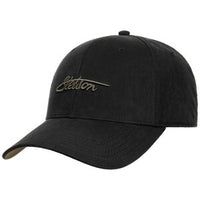 Baseball Cap Waxed Cotton WR - Black