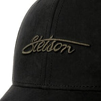 Baseball Cap Waxed Cotton WR - Black