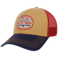 Baseball Cap Vintage - Navy-ochre