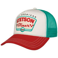 Trucker Cap Stetson Diner - Red/ Ecru