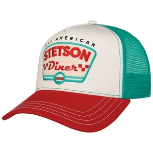 Trucker Cap Stetson Diner - Red/ Ecru