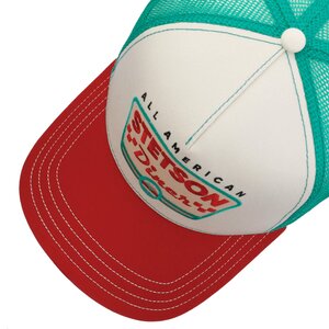 Trucker Cap Stetson Diner - Red/ Ecru