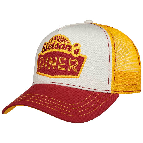 Trucker Cap Stetson's Diner - Red/White