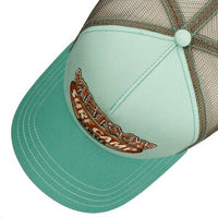 Trucker Cap  Surf Camp  - Green/ Green