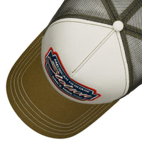 Trucker Cap Classic Race - Olive/Yellow