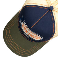Trucker Cap Cowboy Coffee - Olive/Navy