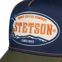 Trucker Cap Cowboy Coffee - Olive/Navy