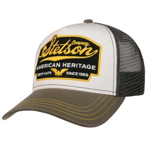 Trucker Cap  American Heritage  - Olive/ White