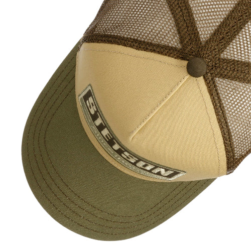 Trucker Cap Gasoline - Green/Beige