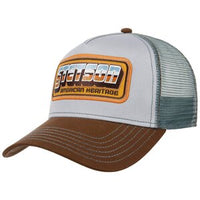 Trucker Cap  Chrome- Brown/ Turquoise