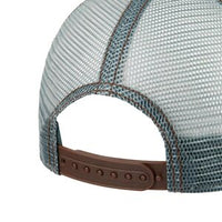Trucker Cap  Chrome- Brown/ Turquoise