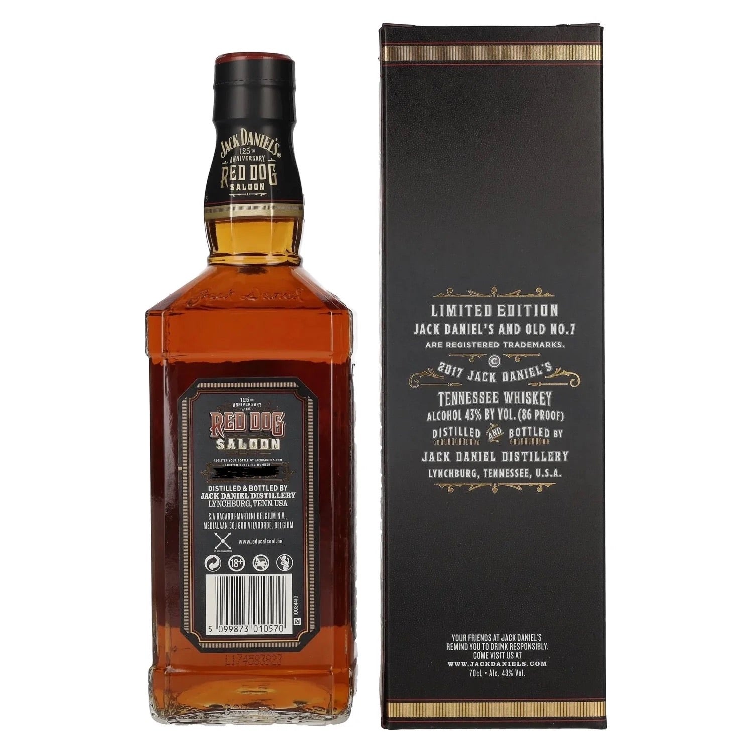 Jack Daniel's – Red Dog Saloon 43% – 70 cl Limited Edition