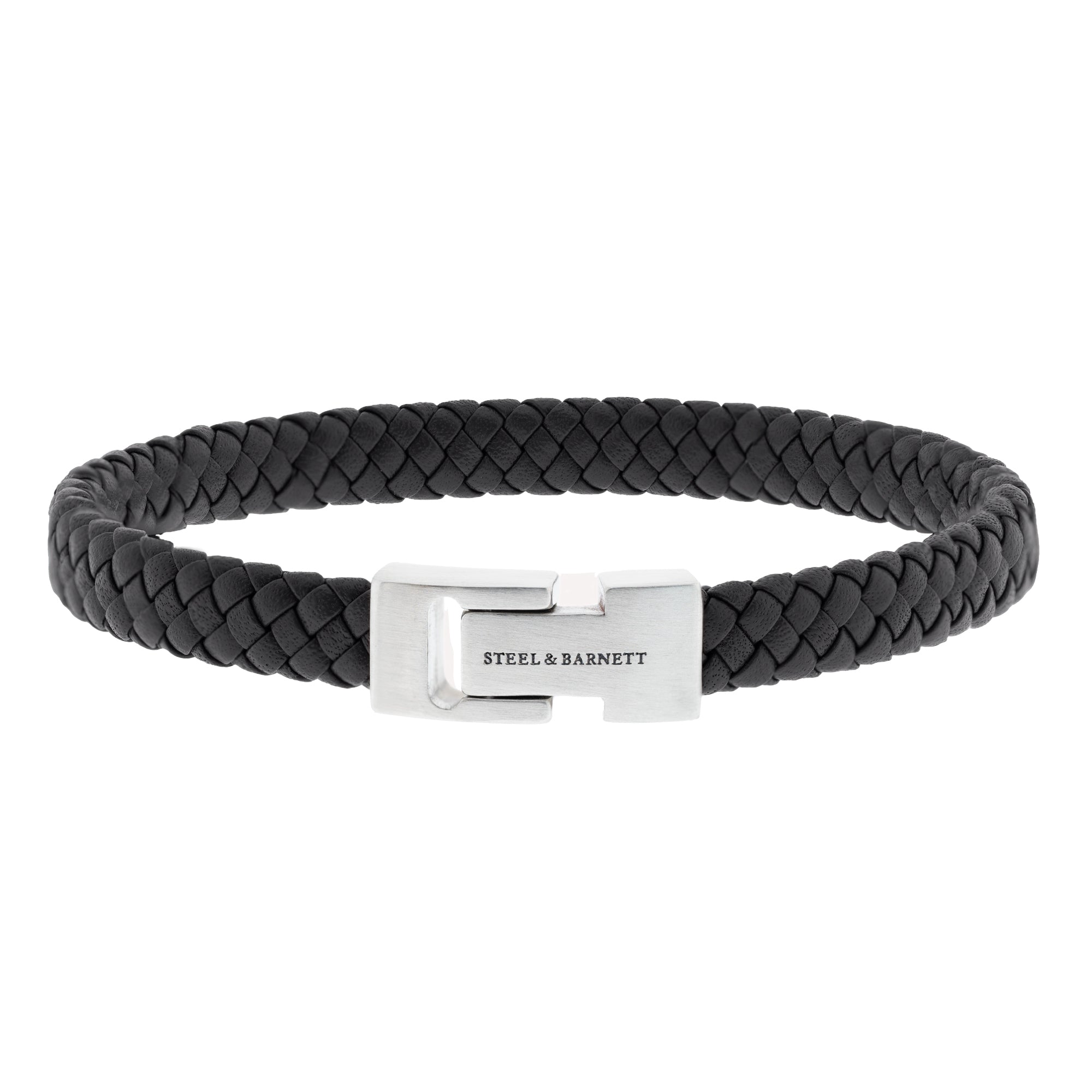 Steel & Barnett - Leather Bracelet Archie – Black