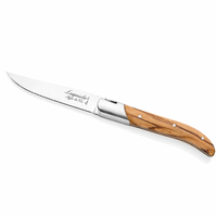 LUXURY LINE STEAKMES SET 6 OLIJFHOUT – Laguiole
