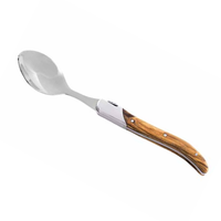 LUXURY LINE LEPELS SET 6 OLIJFHOUT – Laguiole