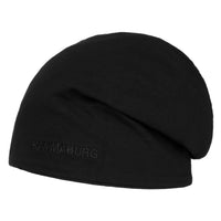 Hammaburg Long Beanie Reversible - Grey/Black Stripes