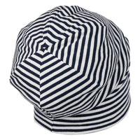 Hammaburg Long Beanie Reversible - Navy/White Stripes