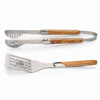 LUXURY LINE BARBECUESET 2PCS OLIJFHOUT – Laguiole