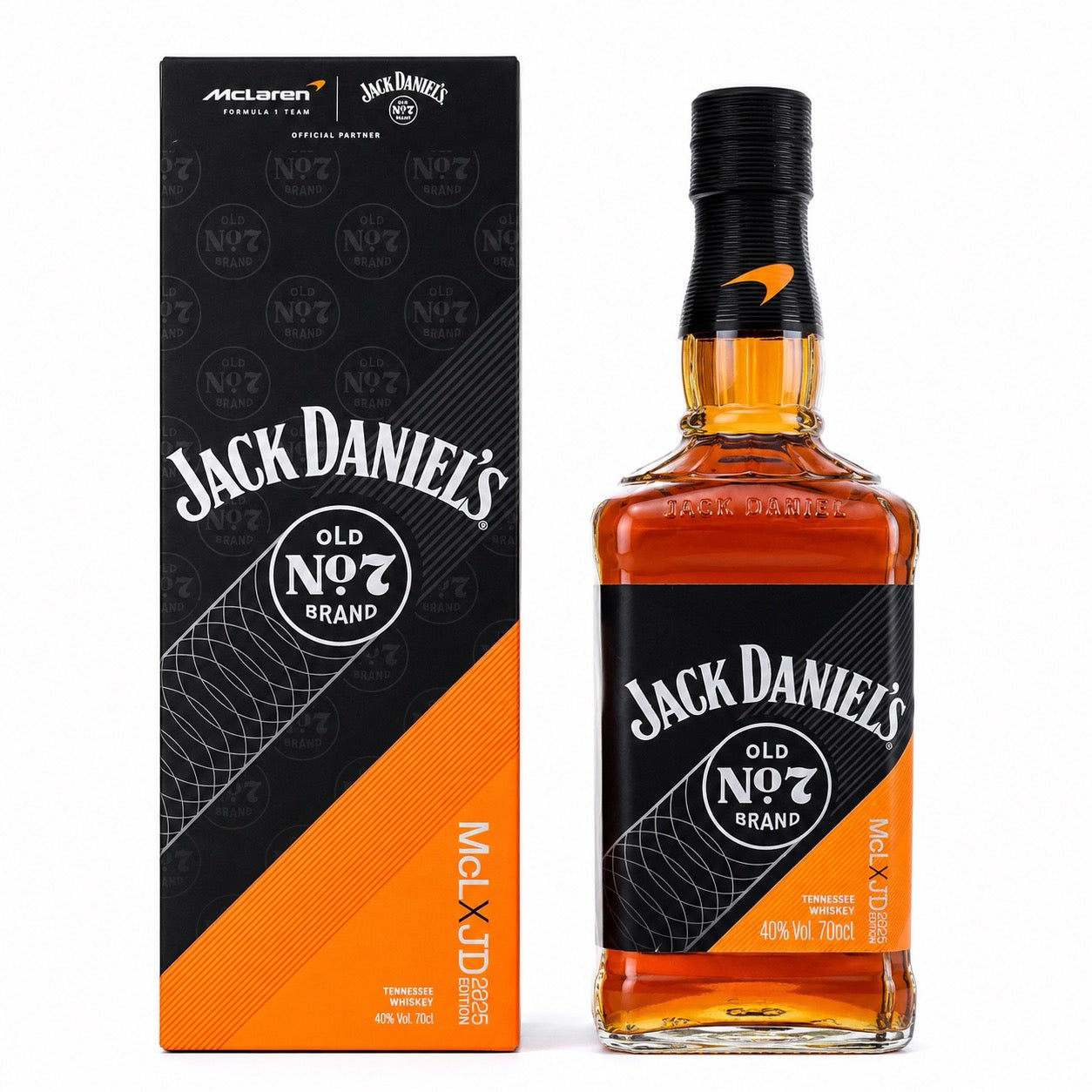 Jack Daniel's – McLaren Racing 2025 Edition - 40% – 70 cl Limited Edition