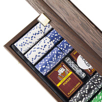 Manopoulos - Luxe Poker Set - Dark Walnut 300 chips