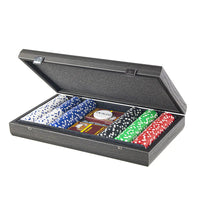 Manopoulos - Luxe Poker Set - Black Wooden Replica 300 chips