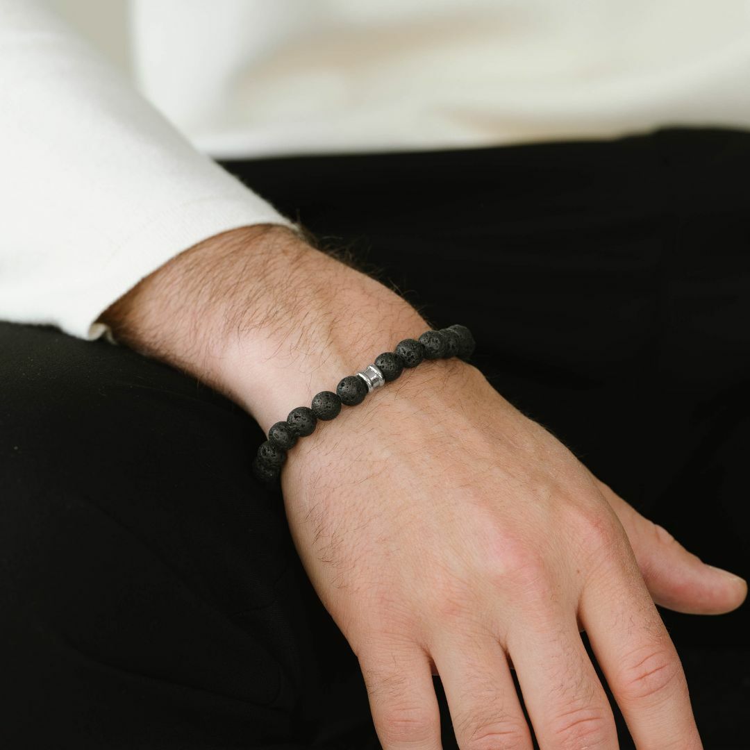 Steel & Barnett - Stones Bracelet Basic – Lava