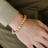 Steel & Barnett - Stones Bracelet Basic – Wood