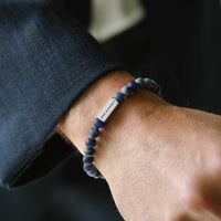 Steel & Barnett - Stones Bracelet Natural Ned – Matt Sodalite