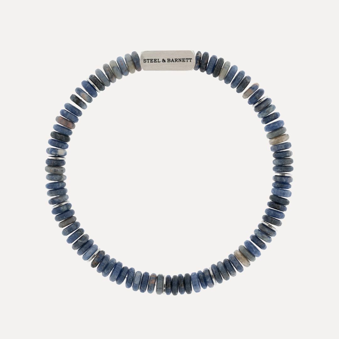 Steel & Barnett - Stones Bracelet Two Tone – Matt Sodalite