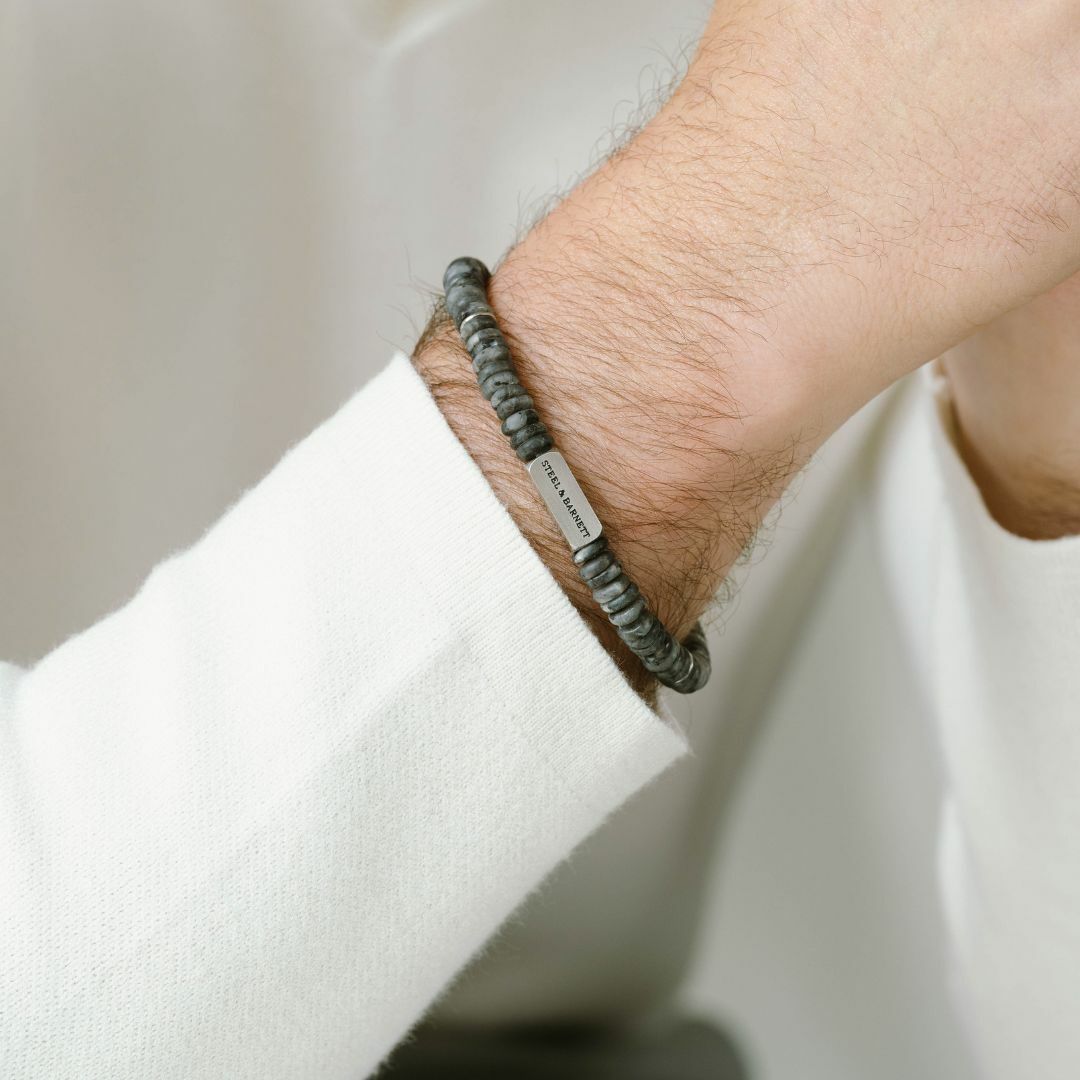 Steel & Barnett - Stones Bracelet Two Tone – Matt Spectrolite