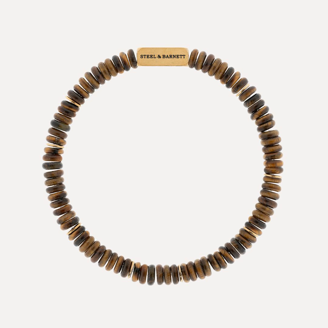 Steel & Barnett - Stones Bracelet Two Tone – Tiger