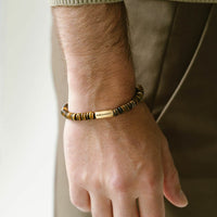 Steel & Barnett - Stones Bracelet Two Tone – Tiger